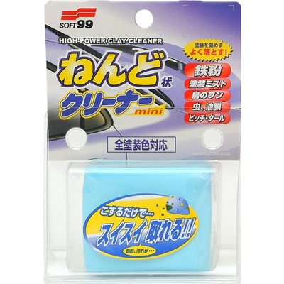 Очищувальна глина від забруднення Soft99 Surface Smoother Mini 100г Original Japan 00238 фото