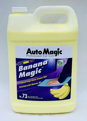 Полировочная паста Automagic № 73 - Финишный шаг крем-воск Banana Magic 73 фото