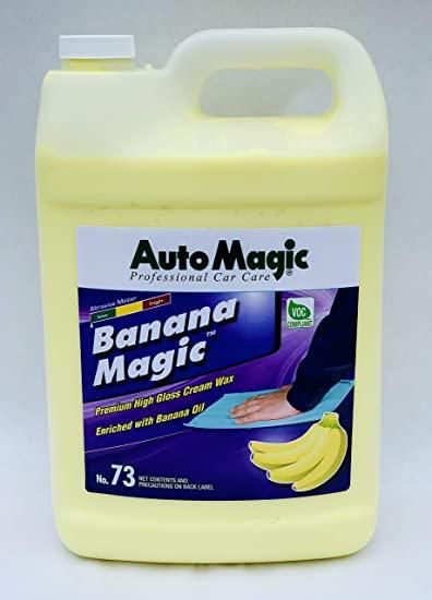 Полировочная паста Automagic № 73 - Финишный шаг крем-воск Banana Magic 73 фото