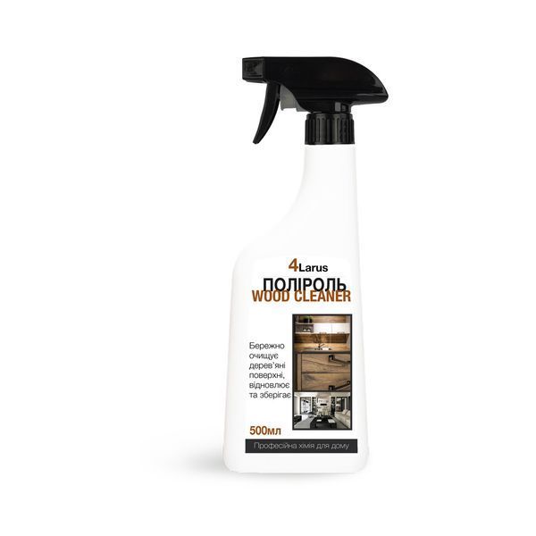 Полироль для мебели 4Larus Wood cleaner 4Larus, спрей, 500мл 044885.48 фото Полироль для мебели 4Larus Wood cleaner 4Larus, спрей, 500мл 044885.48 фото