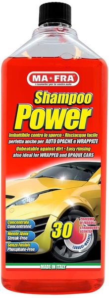 Ma-Fra Shampo Power - Автошампунь для миття кузова авто 1л h0779 фото