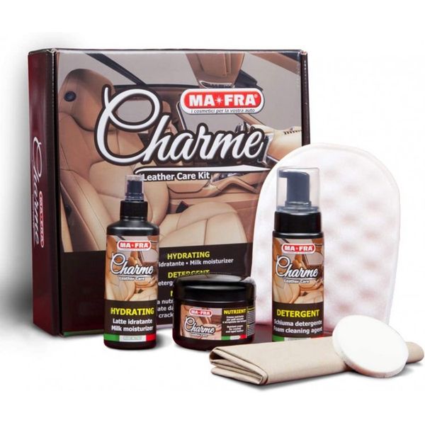 Засоби для шкіри авто — Charme Leather Care Kit Ma-Fra KT017 фото