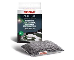 Губка двостороння для очищення інтер'єру SONAX InnenraumSchwamm Duo 419300 фото
