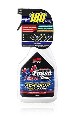 Поліроль Soft99 Fusso Coat Speed & Barrier Hand Spray 400 мл 10291 фото