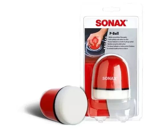 Аплікатор з губкою для нанесення поліролей і восків SONAX P-Ball 417341 фото