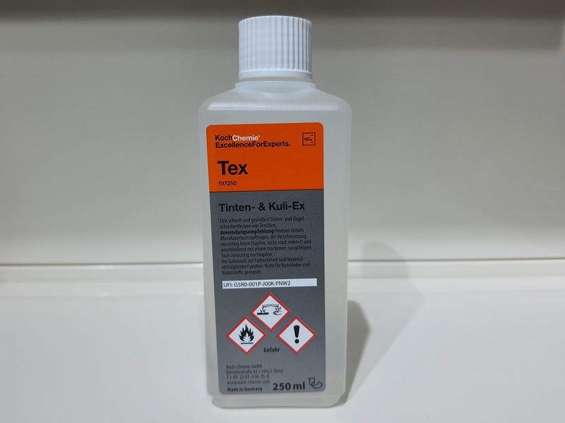 Очиститель пятен (пятновыводитель) для кожаных поверхностей Koch Chemie TINTEN & KULI-EX 250 мл 197250 фото