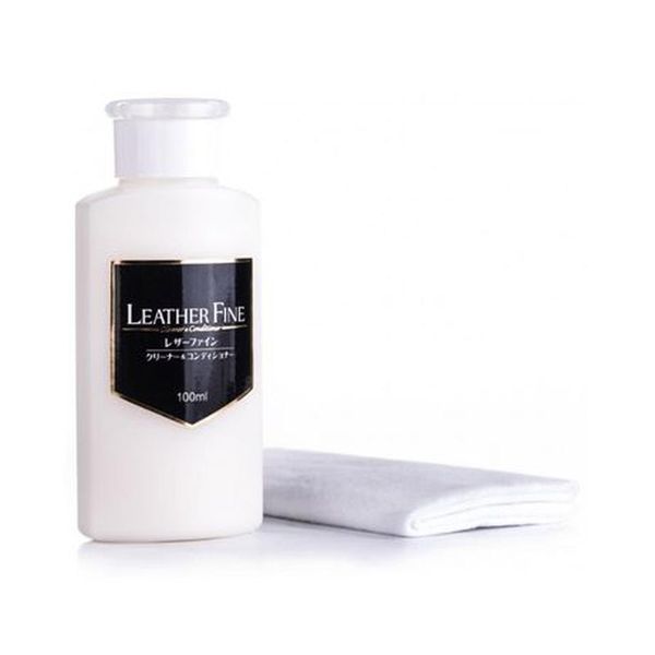 Очисник шкіри Soft99 Leather Fine Cleaner & Conditioner 100 мл 02069 фото