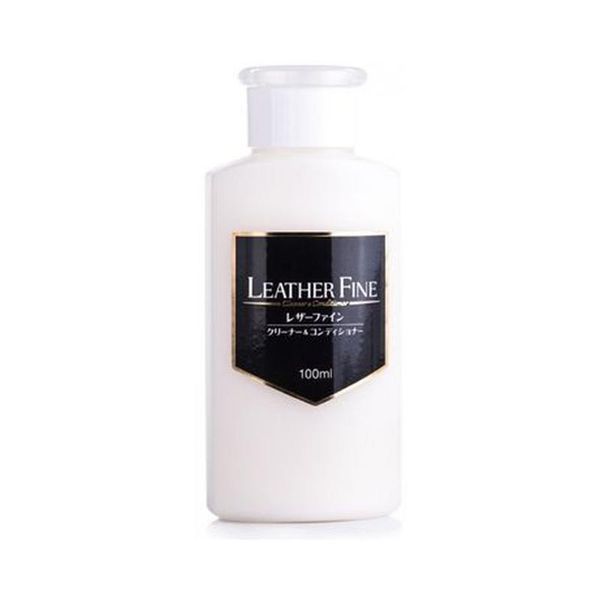 Очиститель кожи Soft99 Leather Fine Cleaner & Conditioner 100 мл 02069 фото