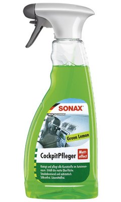 Матовый очиститель салона (лимон) Sonax Cockpit Pfleger Lemon Fresh (Германия) 500 мл 358241 фото