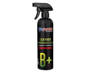 Кондиціонер-очисник шкіри 500 мл Ekokemika Black Line LEATHER CONDITIONER&CLEANER 780576 фото