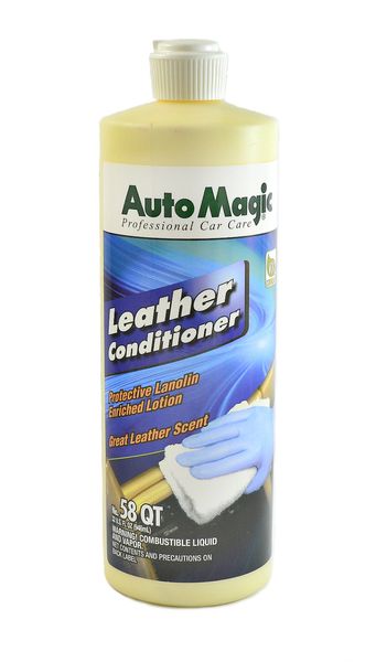 Auto Magic Leather Conditioner QT 58 Кондиціонер для догляду за шкіряним салоном 58 QT фото